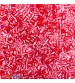 Beads 2mm - Glass Hexagonal - Red